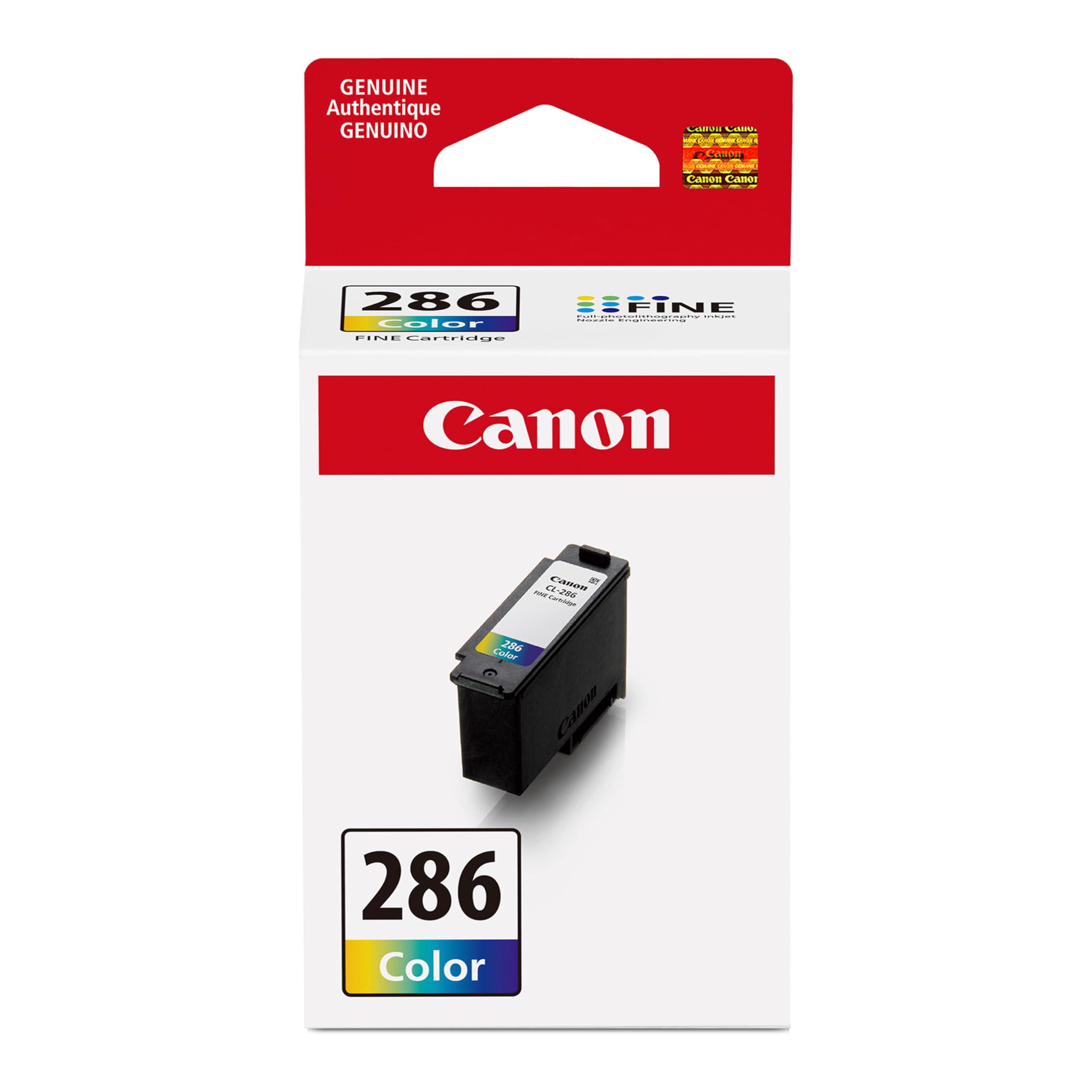 Amazon.com: Canon CL-286 Genuine Color Ink Cartridge, Compatible